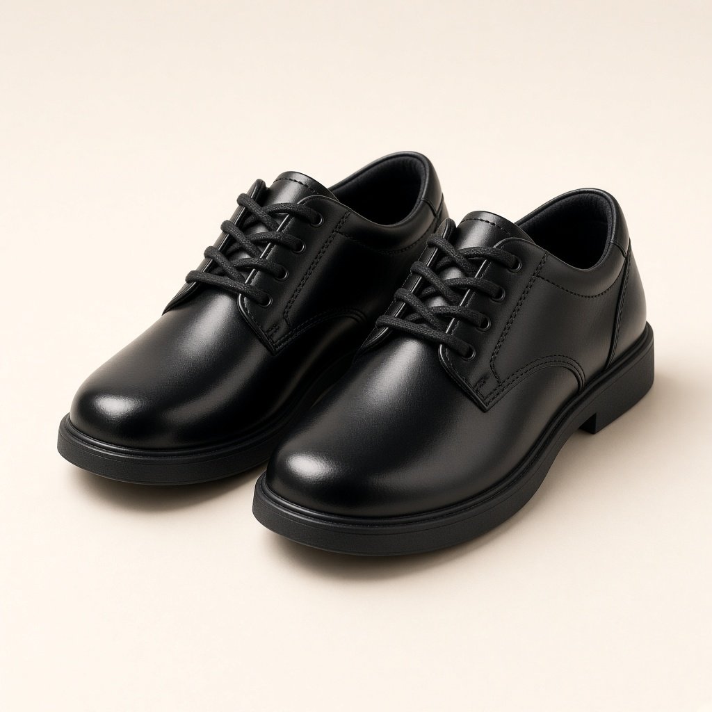 Black school shoes